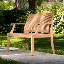 Laguna 4ft Teak Bench - Outdoor Benches