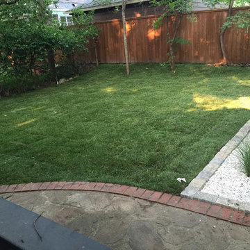 Residential Landscaping with Driveway