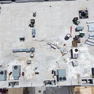 Commercial Flat Roof Replacement & TPO Membrane Installation