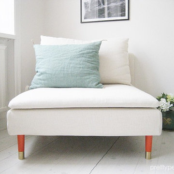 Prettypegs' Estelle Legs in Orange