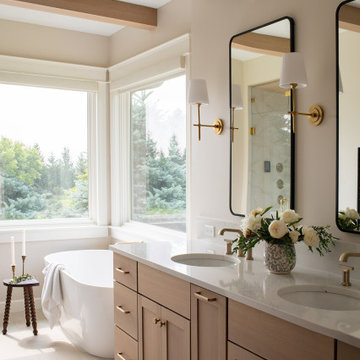 Earthtone Oasis Reno Bathroom