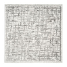 50 Most Por Square Area Rugs For 2018 Houzz Safavieh Elizabeth Area Rug Silver Ivory 6 X6 Square