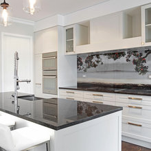 glass splashback
