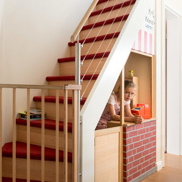 Treppe mit Kaufladen