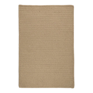 Sunbrella Solid Indoor/Outdoor Rug Coastal Braided Acrylic LS01, 3'x5 ...