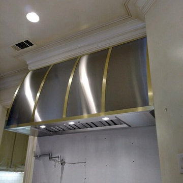 Custom Stainless Vent Hoods... Copper, Brass, Patina, Steel, Zinc, Clad