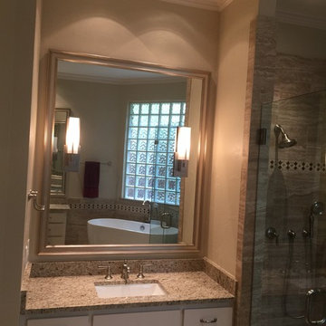 Master bathroom remodeling in willowbend Plano