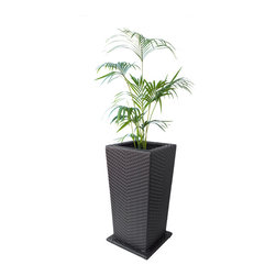 Tall Outdoor Wicker Planter - Products