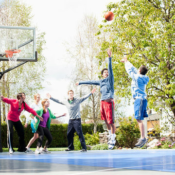 Backyard Basketball Court