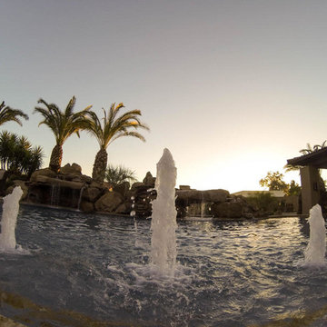 Custom Home with outdoor recreation area surpassing most resorts