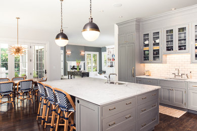 Inspiration for a transitional kitchen remodel in DC Metro