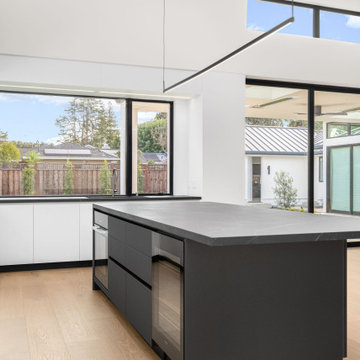 Modern Geometric Los Altos Kitchen Remodel