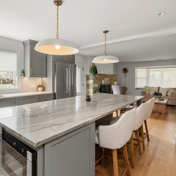 Open concept, first floor redesign