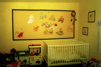 コペンハーゲンにあるおしゃれな赤ちゃん部屋の写真