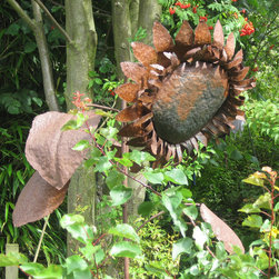 Sculpture by Anne Roberts of Fenton Roberts Garden Design - Garden Statues, Sculptures & Art