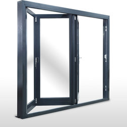 Breeze Panel Folding Glass Wall - Interior Doors