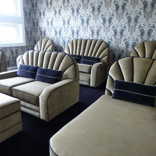 Home theater - traditional home theater idea in Canberra - Queanbeyan