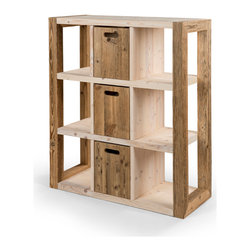 Reclaimed wood cabinet - medium - Accent Chests And Cabinets