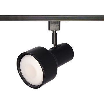WAC Lighting Line Voltage Track Fixture in Black for L Track