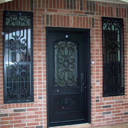 Wrought Iron Exterior Entry Doors - Products