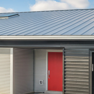 Metal Roof and Corrugated Metal Siding
