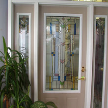 glass door