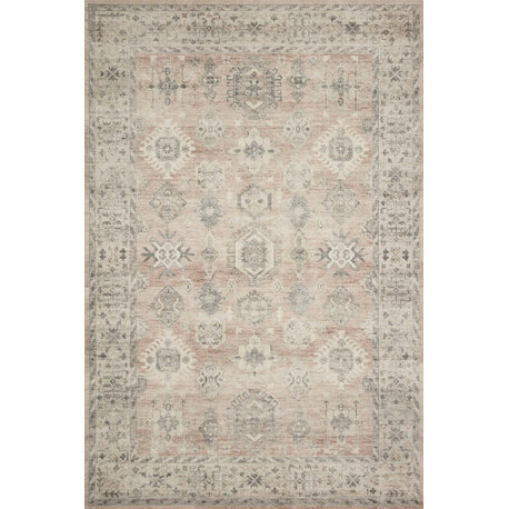 Loloi II Hathaway Printed Java / Multi Area Rug, 3'-6" X 5'-6"