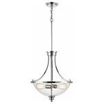 Millennium Lighting - Millennium Lighting 3632-CH Forsyth - Two Light Chandelier - Shade Included: YesForsyth Two Light Ch Chrome Clear Glass *UL Approved: YES Energy Star Qualified: n/a ADA Certified: n/a  *Number of Lights: Lamp: 2-*Wattage:60w A bulb(s) *Bulb Included:No *Bulb Type:A *Finish Type:Chrome