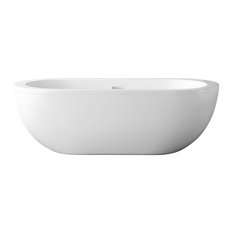 Serenity Acrylic White Bathtub