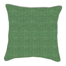 Textured Hues Clover Pillow - Decorative Pillows