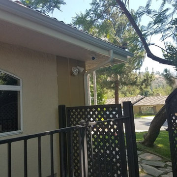 House security camera installation