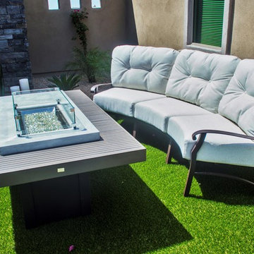 2016 Summer Backyard Hot Tub and Furnishings
