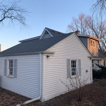 LP Smartside board and batten style.