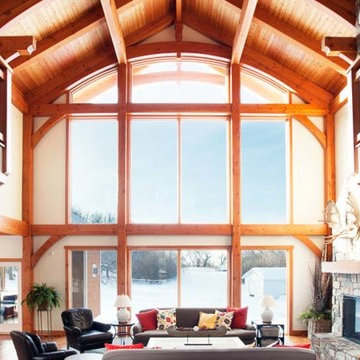 Prairie Hybrid Timber Frame