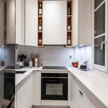 Rénovation Ingénieuse de cuisine fermé