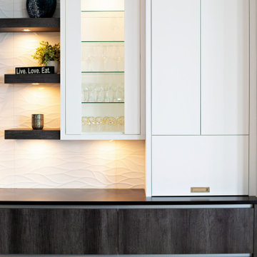 Milano - Canyon Charcoal + Bright White - Kitchen + Bathroom