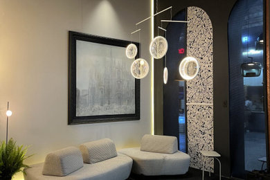 Inspiration for an eclectic hallway remodel in Other