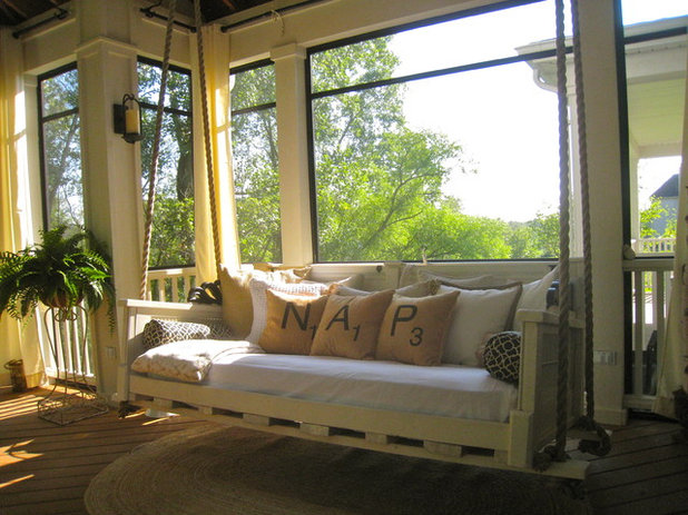 Eclectic Porch by Your Favorite Room By Cathy Zaeske