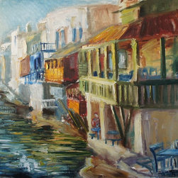 Остров Миконос - Paintings