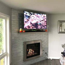 Before/After Fireplace Projects - Indoor Fireplaces
