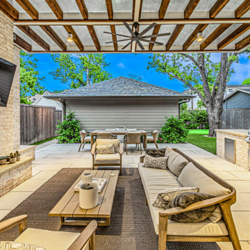 Vickery Blvd | Covered Patio Design | Outdoor Living