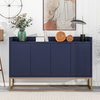 TATEUS 47" Modern Sideboard Buffet Cabinet For Dining Room Kitchen, Navy