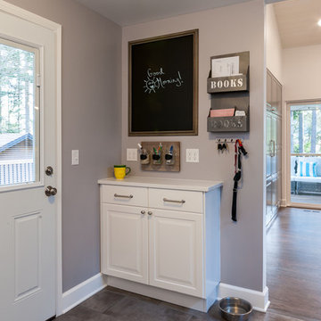 Mudroom off the kitchen