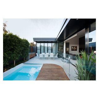 Lambeth Road - Modern - Pool - Melbourne - by Frameless Impressions ...
