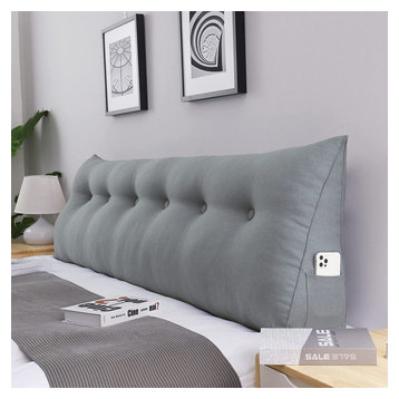 Bed Wedge Pillows Houzz, King Size Bed Headboard Wedge