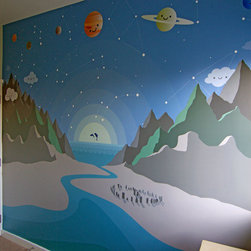 Bedroom Wallpaper Mural - Wallpaper