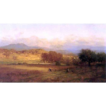George Inness Autumn Landscape Wall Decal