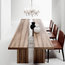 Regency Rectangular Table, Natural Walnut Wood, 118"x47"