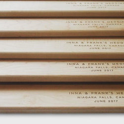 Personalized Wedding Party Gifts - Cutting Boards
