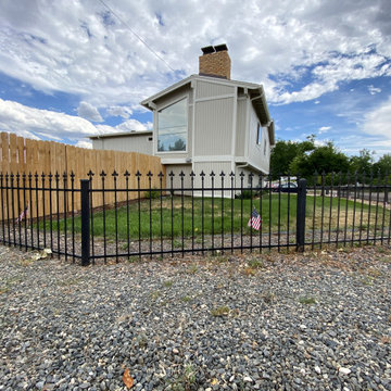 Gothic style fence repair